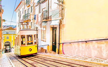 Bairro Alto in Lisbon, Portugal